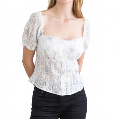 Kestan Marcelle Top In White