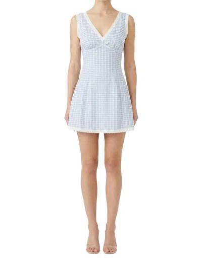Kestan Maxine Dress In Blue