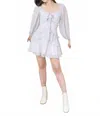 Kestan Melanie Mini Dress In Purple In Purple