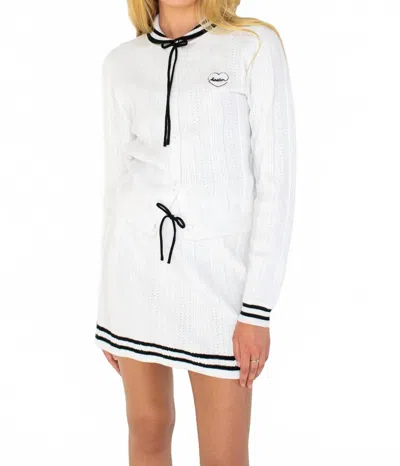 Kestan Naomi Mini Skirt In White