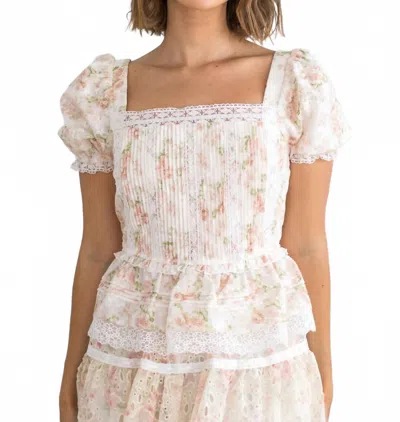 Kestan Renee Top In White