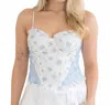 Kestan Teresa Top In Blue In Blue