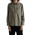 Kestin Edzell Over Shirt In Prince Of Wales Check In Gray
