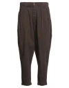 Kestin Man Pants Dark Brown Size L Cotton