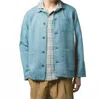 Kestin Ormiston Linen Waffle Jacket In Denim Blue In Blue