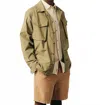 Kestin Redford Ripstop Jacket In Light Military In Green