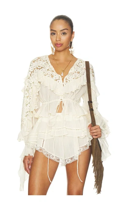 Kettel Atelier Ista Top In Creme