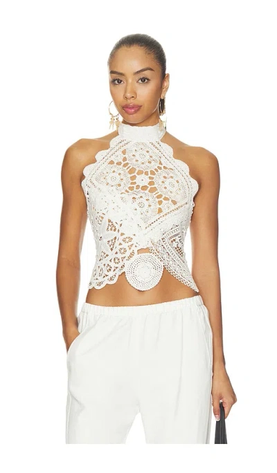 Kettel Atelier Vanilla Top In White