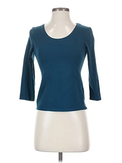 Pre-owned Kettlewell 3/4 Sleeve T-shirt In Teal
