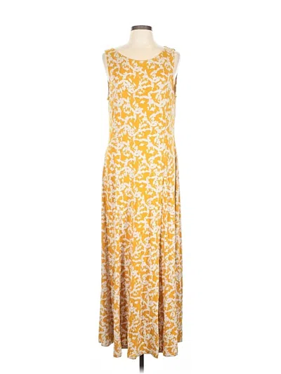 Pre-owned Kettlewell Casual Dress In Yellow