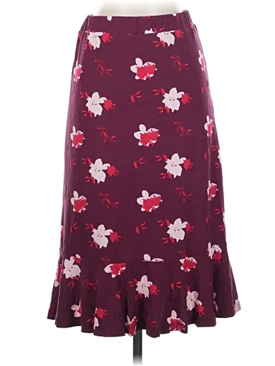 Pre-owned Kettlewell Casual Skirt In Burgundy