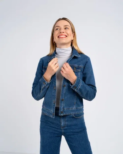 Kettlewell Darla Denim Jacket In Blue