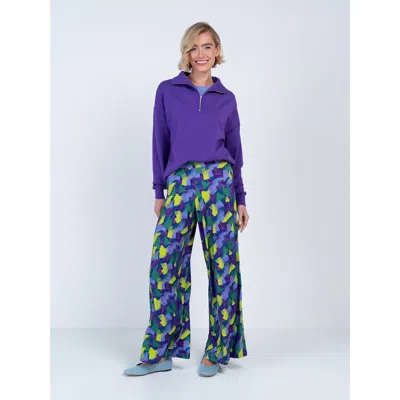 Kettlewell Geo Printed Palazzo Trousers In Multi