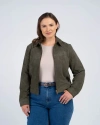 Kettlewell Harper Suede Bomber Jacket In Gray
