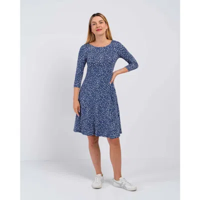 Kettlewell Isla 3/4 Sleeve Dress In Metallic