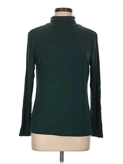 Pre-owned Kettlewell Long Sleeve Top Green Turtleneck Tops