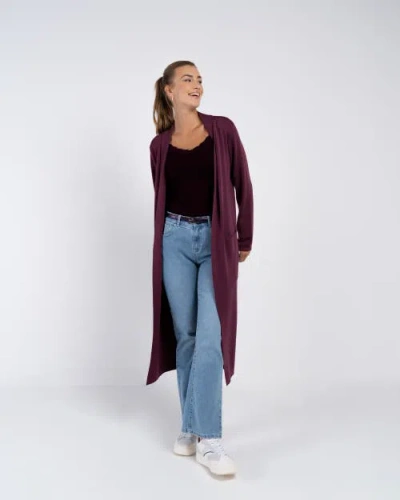 Kettlewell Seraphina Longline Cardigan In Neutral