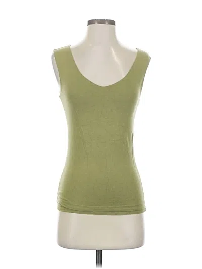 Pre-owned Kettlewell Sleeveless Top Green Scoop Neck Tops