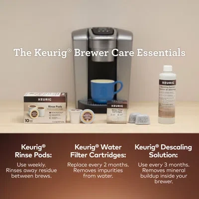 Keurig 3-month Brewer Maintenance Care Kit In Gray