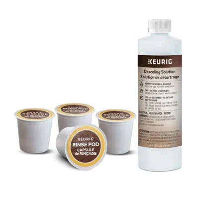 Keurig Brewer Cleanse Kit In Clear