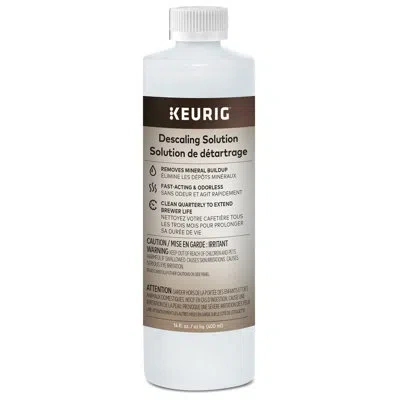 Keurig Descaling Solution For All  K-cup Pod Coffee Makers In Cream
