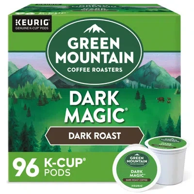 Keurig Green Mountain Coffee Roasters Dark Magic Coffee,  Single-serve K-cup Pods, Dark Roast