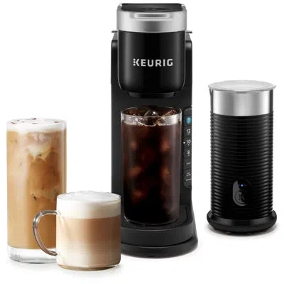 Keurig K-café Barista Bar Single Serve Coffee Maker And Frother In Black