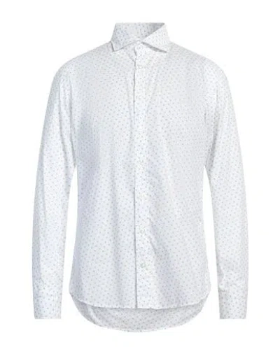 Kevin Blake Man Shirt White Size 16 Cotton