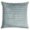 Kevin O'brien Studio Channel Velvet Euro Sham In Mineral