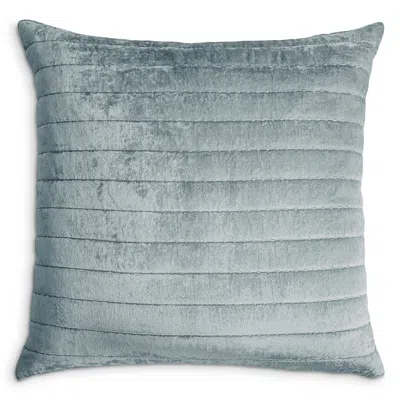 Kevin O'brien Studio Channel Velvet Euro Sham In Mineral