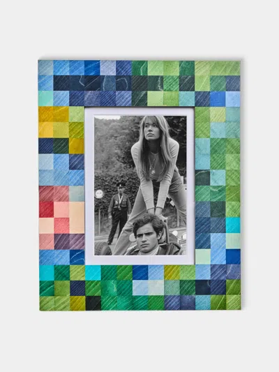 Kevin Stamper Wood Photo Frame (9x12") In Multi