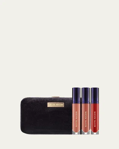 Kevyn Aucoin Velveteen Lip Clutch In White