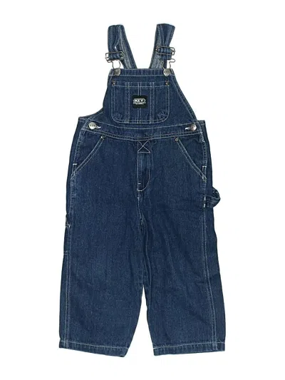 Pre-owned Key Kids' Overalls In Blue