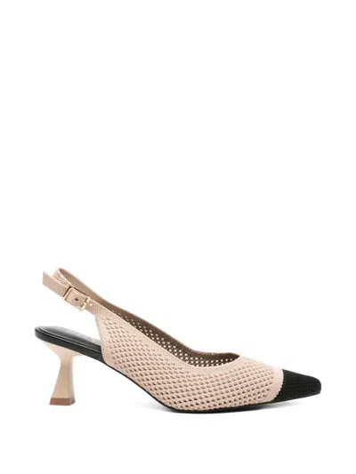 Keys Black-pointed Pumps In Neutral