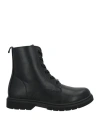 Keys Woman Ankle Boots Black Size 11 Textile Fibers In Black