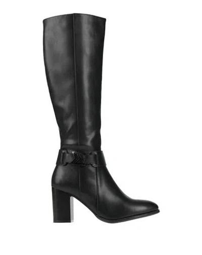 Keys Woman Boot Black Size 8 Textile Fibers