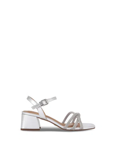 Kg Kurt Geiger Abra In Silver Combination