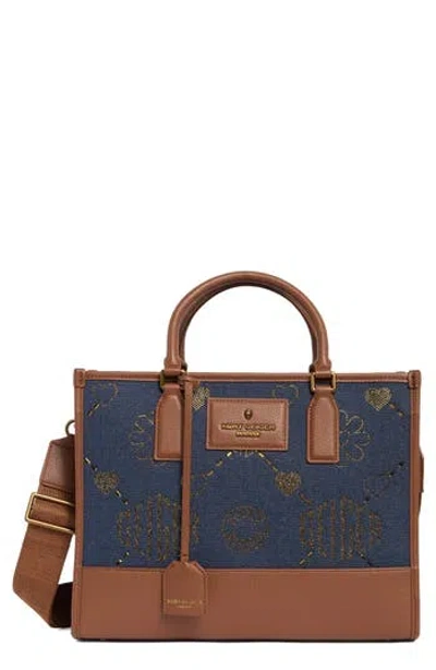 Kg Kurt Geiger Chiswick Tote In Blue