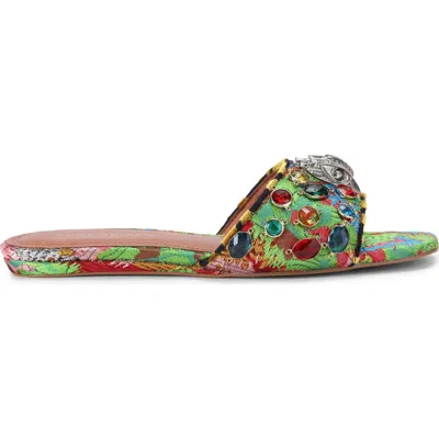 Kg Kurt Geiger Kensington Slide Sandal In Open Red