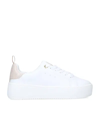 Kg Kurt Geiger Lighter Lace Up Sneakers In Pink