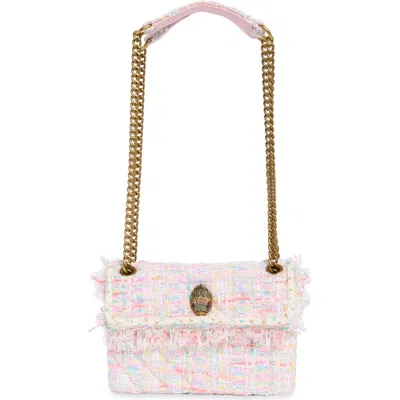 Kg Kurt Geiger Medium Kensington Sequin Tweed Convertible Shoulder Bag In Multi