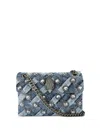 Kg Kurt Geiger Mini Kensington Crystal-embellished Chain Bag