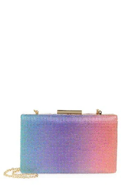 Kg Kurt Geiger Ombré Box Clutch In Purple