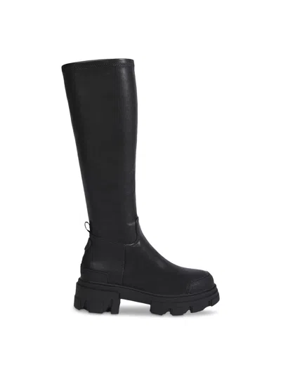 Kg Kurt Geiger Trekker Sock Knee2 In Black