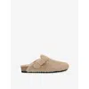 Kg Kurt Geiger Womens Beige Nia Faux-fur Mules Eur 41 / 8 Uk In Neutral