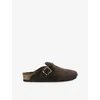 Kg Kurt Geiger Womens Brown Nia Faux-fur Mules Eur 41 / 8 Uk In Brown