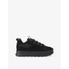 Kg Kurt Geiger Womens Kiara Chunky Woven Trainers Blac In Black