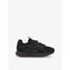 Kg Kurt Geiger Womens Lavish Branded Mesh Low-top Trainers Blac In Black