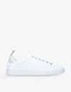 Kg Kurt Geiger Liza Quilted-panel Low-top Trainers In White
