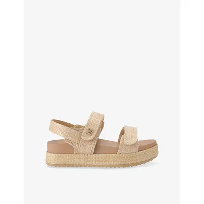 Kg Kurt Geiger Womens  Raymond Woven Flat Sandals